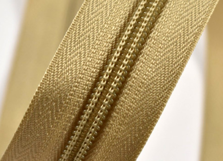 Fermoare nylon detasabil nr. 5 - 60 cm bej