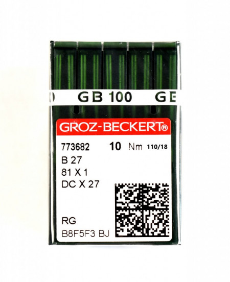 Ace masina de cusut GROZ-BECKERT B27- 81x1 - 110/18