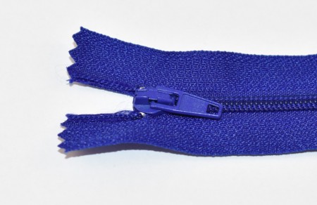 Fermoare nylon fixe nr. 3 - 20 cm albastru