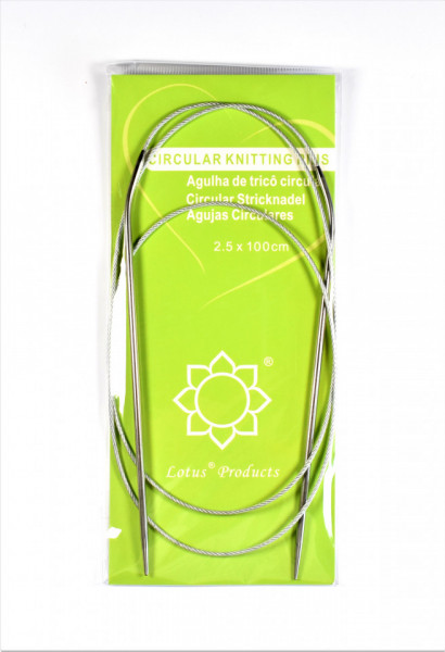 Andrele circulare cu fir metalic - 2,5 mm