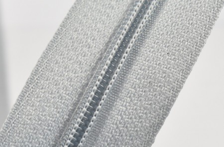 Fermoare nylon fixe nr. 3 - 50 cm, cod 343 gri deschis