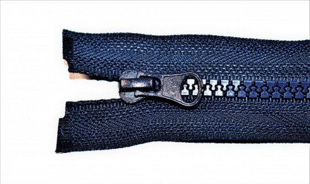 Fermoare plastic detasabile nr. 5 - 50 cm bleumarin