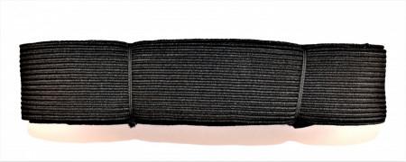 Tresa elastica Eva 40 mm - 10 m / rola negru