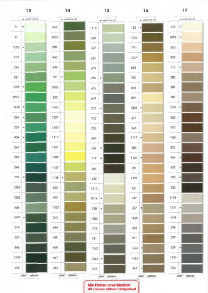 Ata Saba 5000 m - 120 Tex Co - color
