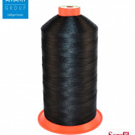 Ata de cusut pielărie Serafil 2500 m / 20 FS1 - negru