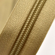 Fermoare nylon detasabil nr. 5 - 60 cm bej