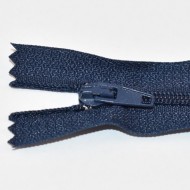 Fermoare nylon fixe nr. 3 - 20 cm bleumarin