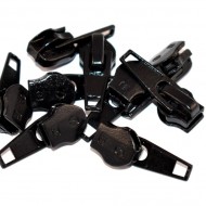 Cursori nr. 7 pentru fermoar nylon - negru