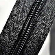 Fermoare nylon detasabil nr. 5 - 70 cm gri inchis