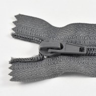 Fermoare nylon fixe nr. 5 - 20 cm gri