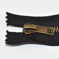 Fermoare metal fixe nr. 5 - 20 cm negru