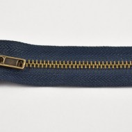 Fermoare metal fixe nr. 4 - 10 cm bleumarin