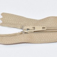Fermoare nylon fixe nr. 3 - 20 cm bej