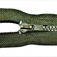 Fermoare plastic detasabile nr. 5 - 60 cm kaki