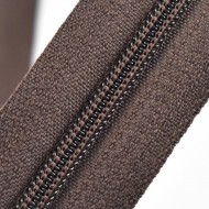 Fermoare nylon fixe nr. 3 - 50 cm, cod 304 maro inchis