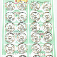 Capse imbracaminte nr. 3 - nickel