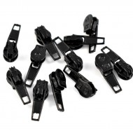 Cursori nr. 3 pentru fermoar nylon - negru