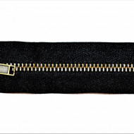 Fermoare metal fixe nr. 3 - 10 cm negre