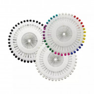 Bolduri cap perla - negru