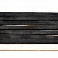 Tresa elastica Eva 6 mm - 20 m / rola negru