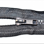 Fermoare plastic detasabile nr. 5 - 50 cm gri