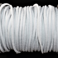 Snur elastic 4 mm - 50 m rola - alb