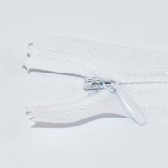 Fermoare ascunse nr. 3 - 20 cm alb