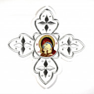 Broderie icoana - argintiu