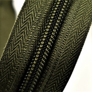 Fermoare nylon detasabil nr. 5 - 70 cm kaki