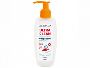 Ultra Clean - gel igienizant pentru maini 70% alcool - 200ml