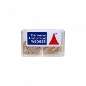 Pene lemn - Bartman's Anatomical Wedges - Small - 200 bucati