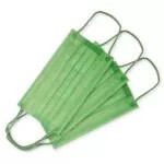 Masti medicale in 4 straturi Tip II R - Lime Medical - 50 bucati - Green Mint