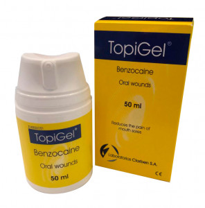 TOPIGEL® 50ml (20% BENZOCAINA) - gel anestezic topic local