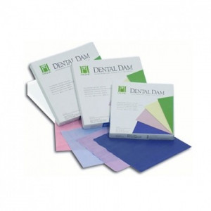 Folie Diga Hygienic Dental Dam Heavy Blue