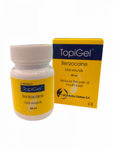 TOPIGEL® 30ml (20% BENZOCAINA) - gel anestezic topic local