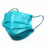 Masti medicale in 4 straturi Tip II R - Lime Medical - 50 bucati - Turcoaz Breeze