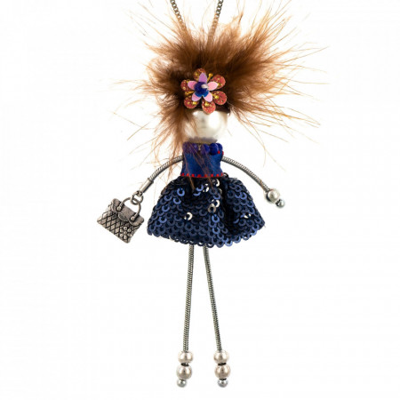 Bambola in Stile Los Angeles-Rock-Blue-Albastru-840