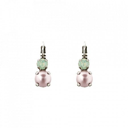 Cercei placati cu Argint 925, cu cristale Swarovski, California Dreaming | 1190-1342SP6-Multicolor-5430