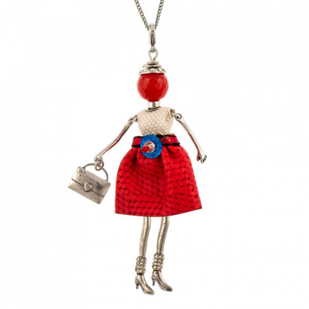 Bambola in Stile Queenstown-Red-Multicolor-751