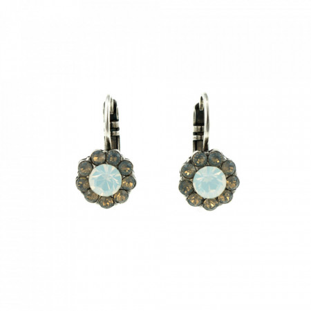 Cercei placati cu Argint 925, cu cristale Swarovski, Forever | 1379-1049SP6-Multicolor-5481