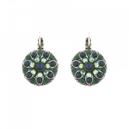Cercei placati cu Argint 925, cu cristale Swarovski, Guardian Angel | 1029-1001sp6-Multicolor-1302