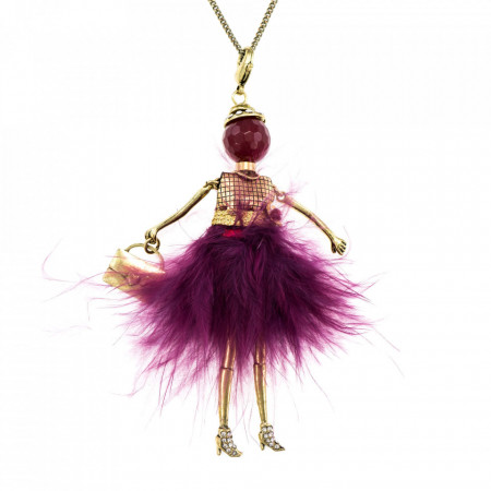 Bambola in Stile Moscovita-Red-Multicolor-823