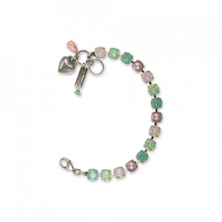Bratara placata cu Argint 925, cu cristale Swarovski, California Dreaming | 4252-1342sp-Multicolor-1034