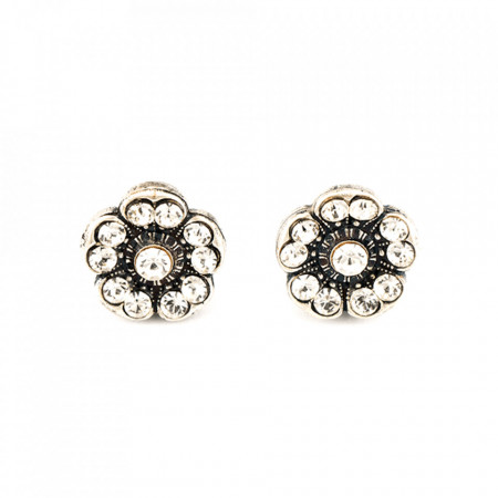 Cercei placati cu Argint 925, cu cristale Swarovski, On a Clear Day | 1220-001001SP2-Transparent-5554