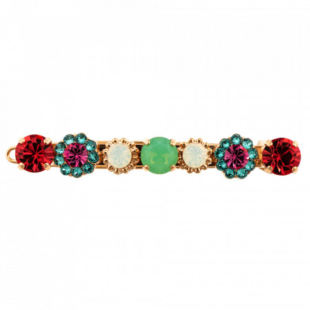 Agrafa de par placata cu Aur roz de 24K, cu cristale Swarovski, Memories of Montmartre | 9519-1146RG