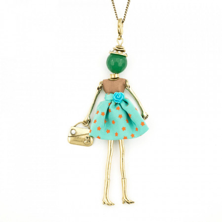 Bambola in Stile Washington-Green-Verde-835