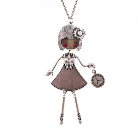 Bambola Luxemburghese-Silver-Argintiu-675