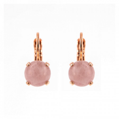 Cercei placati cu Aur roz de 24K, cu cristale Swarovski, California Dreaming | 1440-M14RG6-Roz-5985