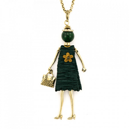 Bambola in Stile Toulouse-Green-Verde-626