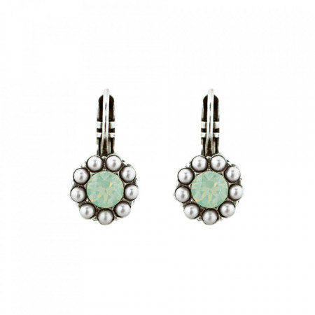 Cercei placati cu Argint 925, cu cristale Swarovski, California Dreaming | 1379-1342SP6-Multicolor-5496